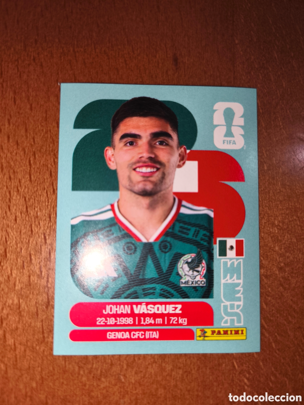 Cromos de f&uacute;tbol: MEX3 Johan V&aacute;squez MEX 3 Fifa World Cup 2026 M&eacute;xico