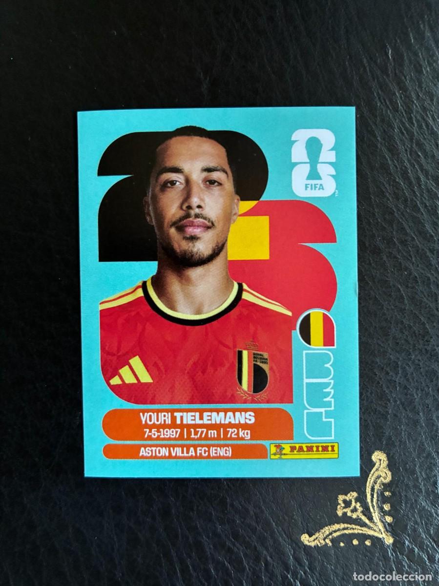 Cromos de f&uacute;tbol: BEL 9 YOURI TIELEMANS BEL9 BELGICA FIFA WORLD CUP MUNDIAL 2026 26 PANINI