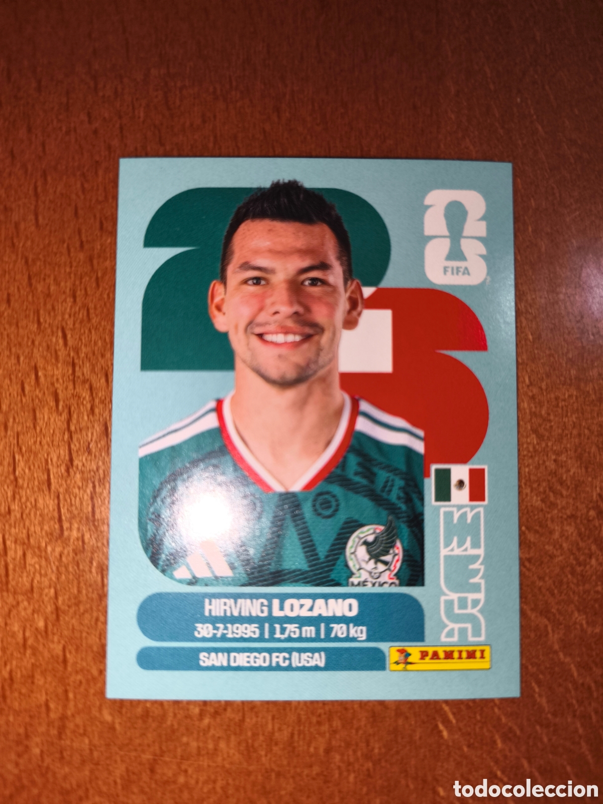 Figurine di Calcio: MEX15 Hirving Lozano MEX 15 Fifa World Cup 2026 M&eacute;xico