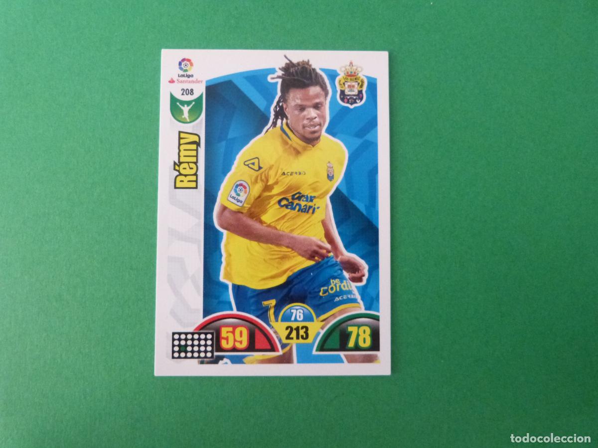 Cromos de f&uacute;tbol: TRADING CARD FUTBOL REMY U.D. LAS PALMAS N&ordm; 208 LIGA ADRENALYN XL 2017-2018/17-18 PANINI