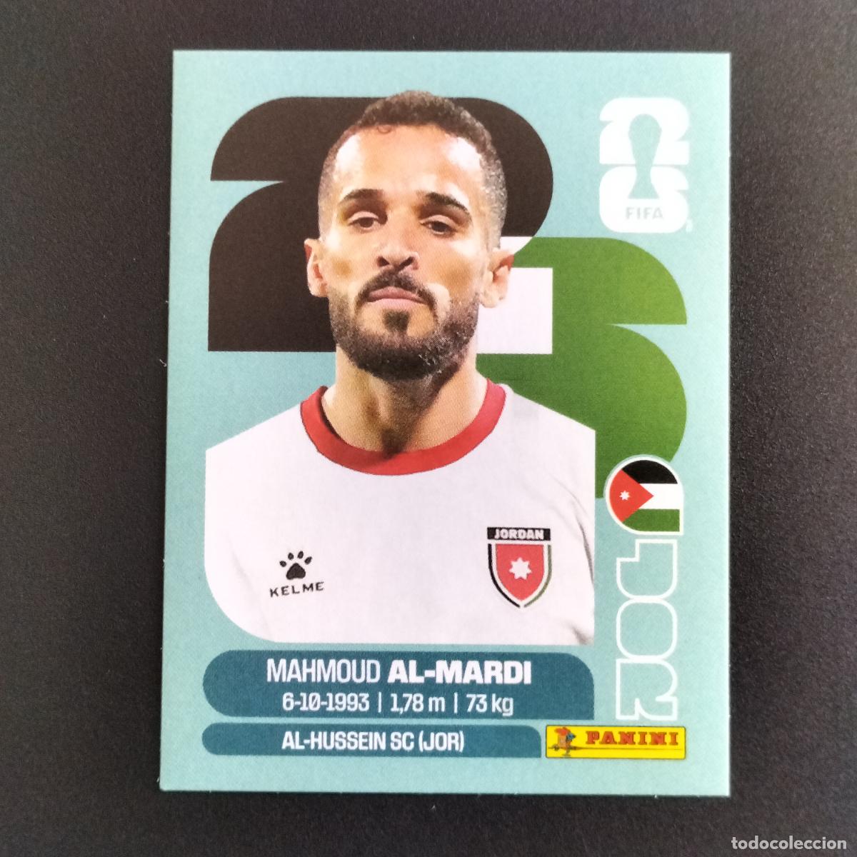 Cromos de f&uacute;tbol: JOR 7 MAHMOUD AL-MARDI JORDANIA CROMOS STICKER MUNDIAL 26 2026 FIFA WORLD CUP PANINI