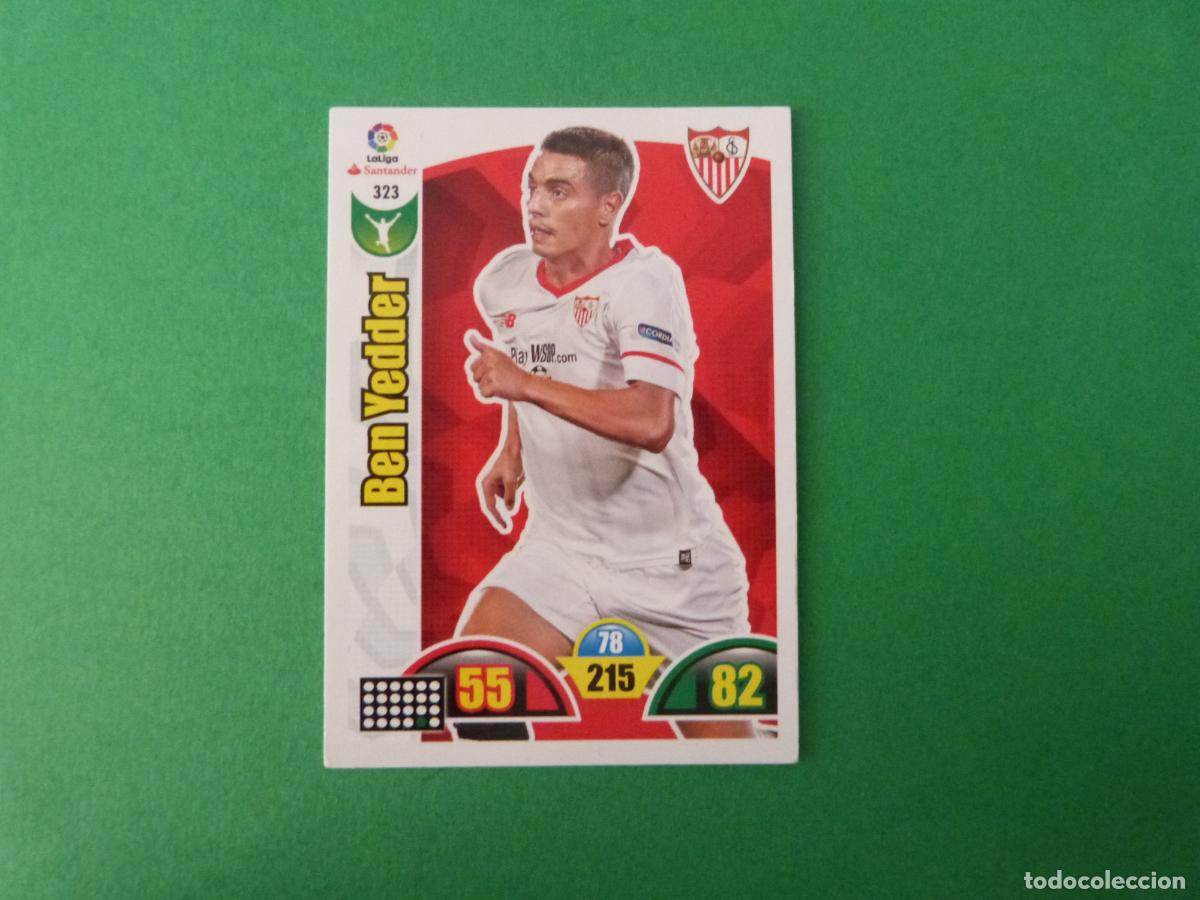 Cromos de f&uacute;tbol: TRADING CARD FUTBOL BEN YEDDER SEVILLA F.C. N&ordm; 323 LIGA ADRENALYN XL 2017-2018/17-18 PANINI