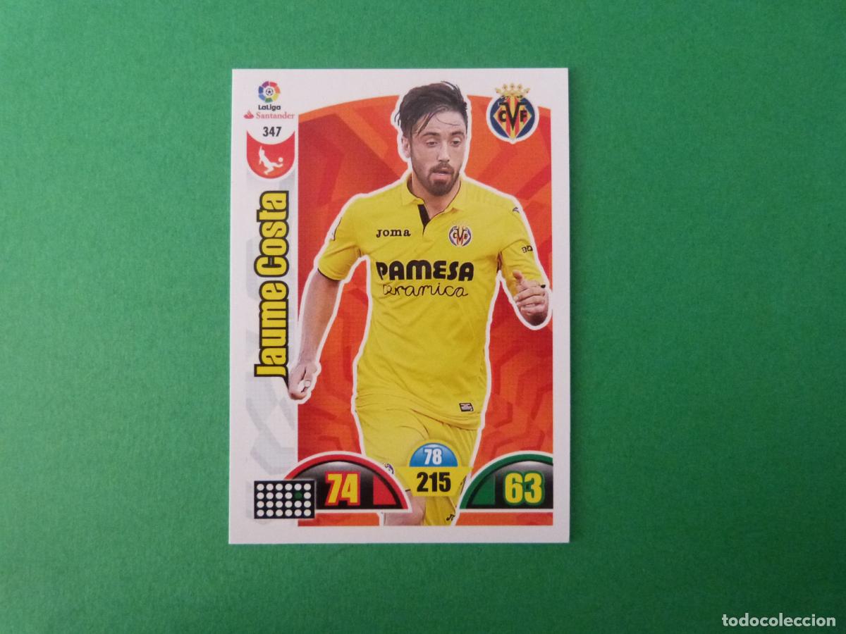 Cromos de f&uacute;tbol: TRADING CARD FUTBOL JAUME COSTA VILLARREAL C.F. N&ordm; 347 LIGA ADRENALYN XL 2017-2018/17-18 PANINI