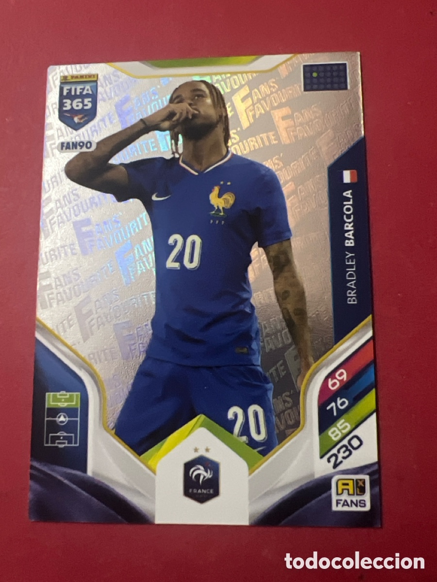 Football Stickers: C8576. FAN90 Barcola - Francia - Fans - Adrenalyn Fifa 365 2026 - Panini 26