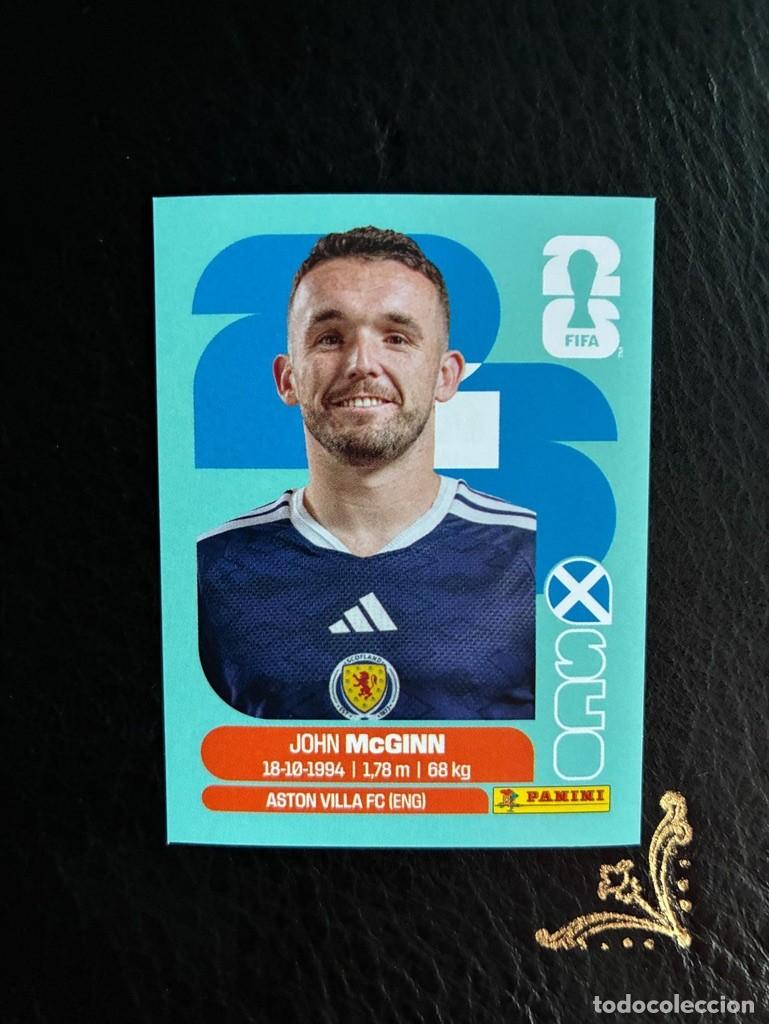 Cromos de f&uacute;tbol: SCO 17 JOHN MCGINN SCO17 ESCOCIA FIFA WORLD CUP MUNDIAL 2026 26 PANINI