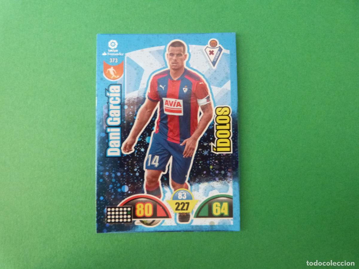 Cromos de f&uacute;tbol: TRADING CARD FUTBOL DANI GARCIA S.D. EIBAR N&ordm; 373 LIGA ADRENALYN XL 2017-2018/17-18 PANINI