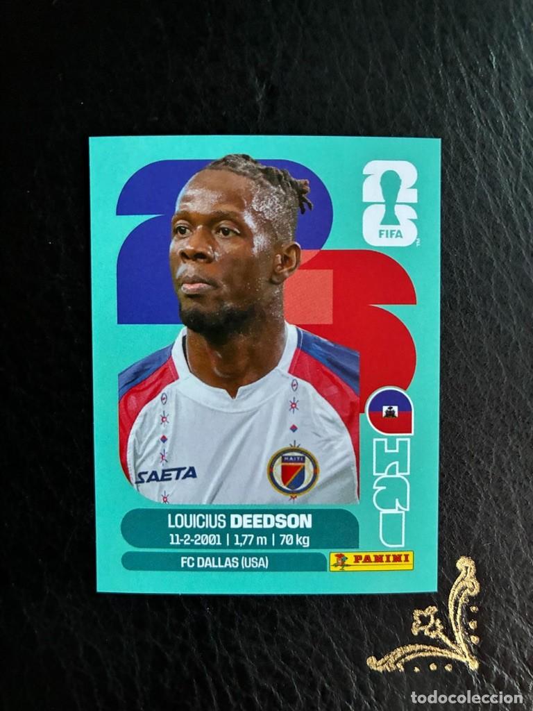 Cromos de f&uacute;tbol: HAI 19 LOUICIUS DEEDSON HAI19 HAITI FIFA WORLD CUP MUNDIAL 2026 26 PANINI