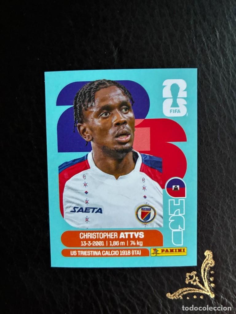 Football Stickers: HAI 14 CHRISTOPHER ATTYS HAI14 HAITI FIFA WORLD CUP MUNDIAL 2026 26 PANINI
