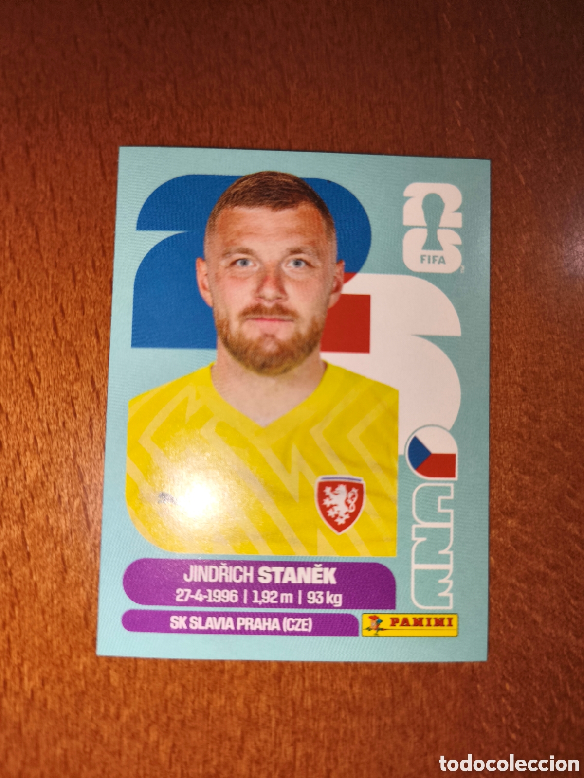 Football Stickers: CZE3 Jindrich Stanek CZE 3 Fifa World Cup 2026 Rep&uacute;blica Checa