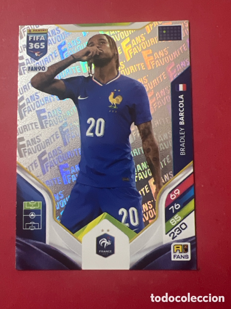 Football Stickers: C8560. FAN90 Barcola - Francia - Fans - Adrenalyn Fifa 365 2026 - Panini 26