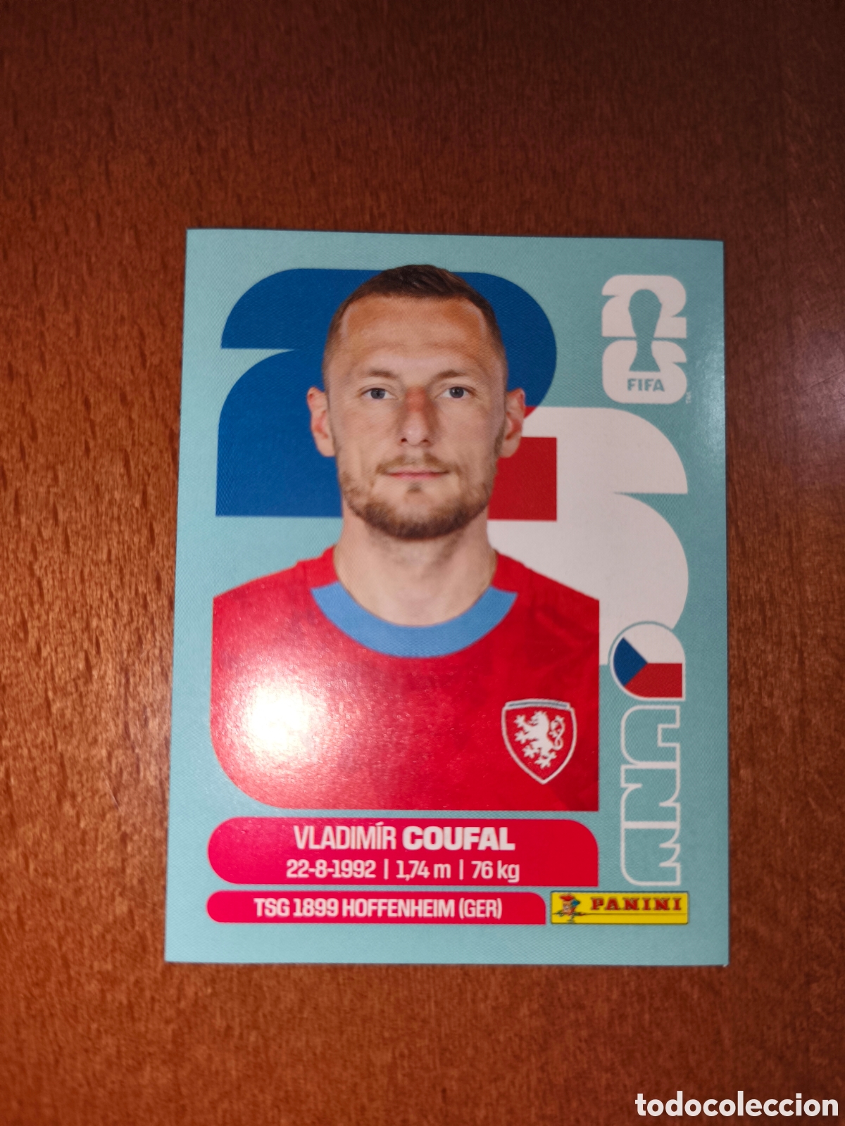 Football Stickers: CZE5 Vladimir Coufal CZE 5 Fifa World Cup 2026 Rep&uacute;blica Checa