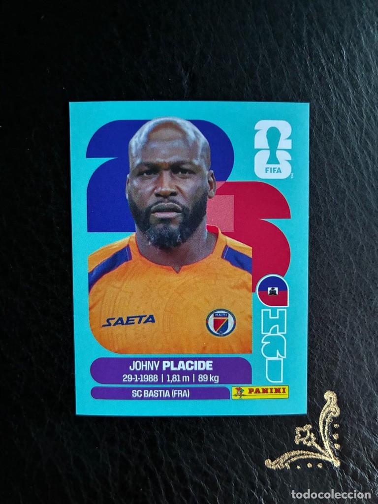 Fu&szlig;ball-Sticker: HAI 2 JOHNY PLACIDE HAI2 HAITI FIFA WORLD CUP MUNDIAL 2026 26 PANINI