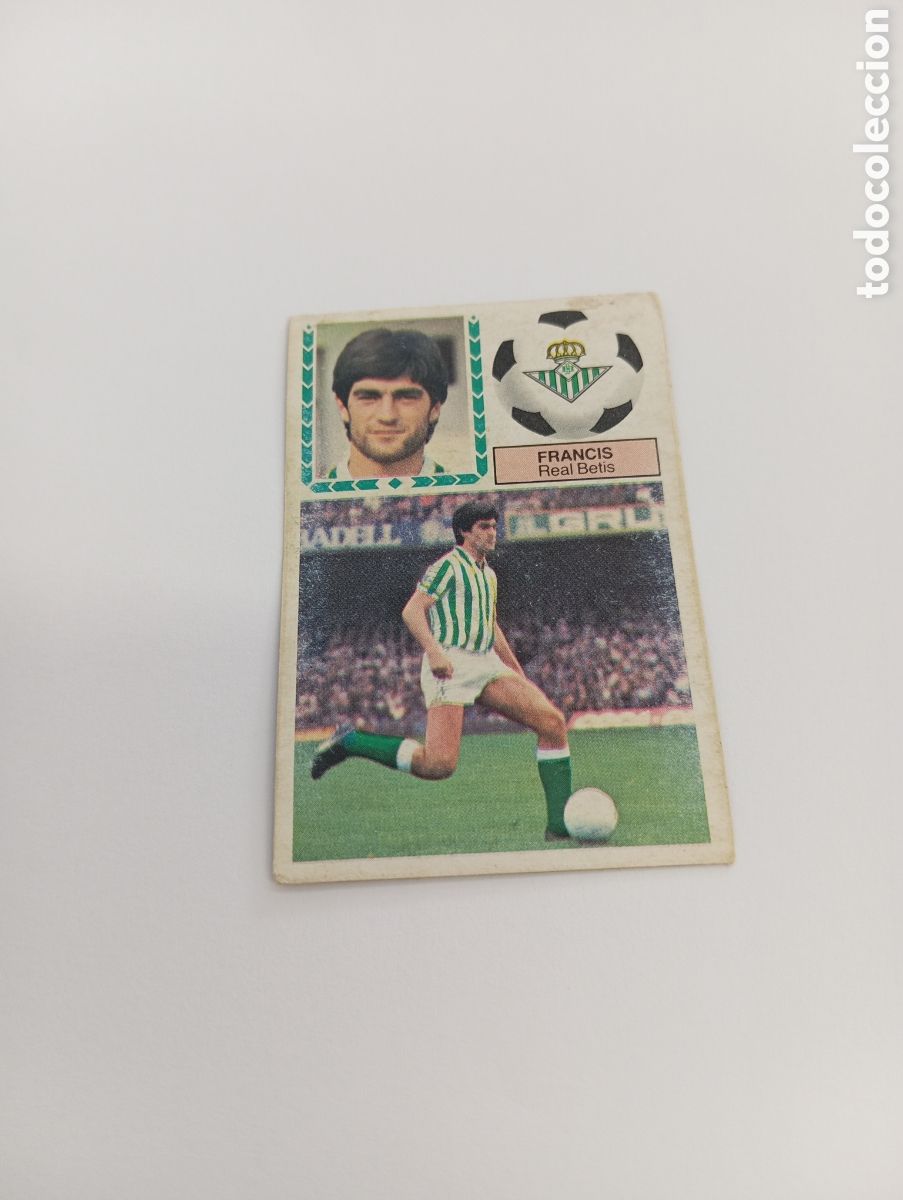 Fu&szlig;ball-Sticker: FRANCIS Betis Liga Este 1983 1984 Panini 83 84 NUEVO SIN PEGAR