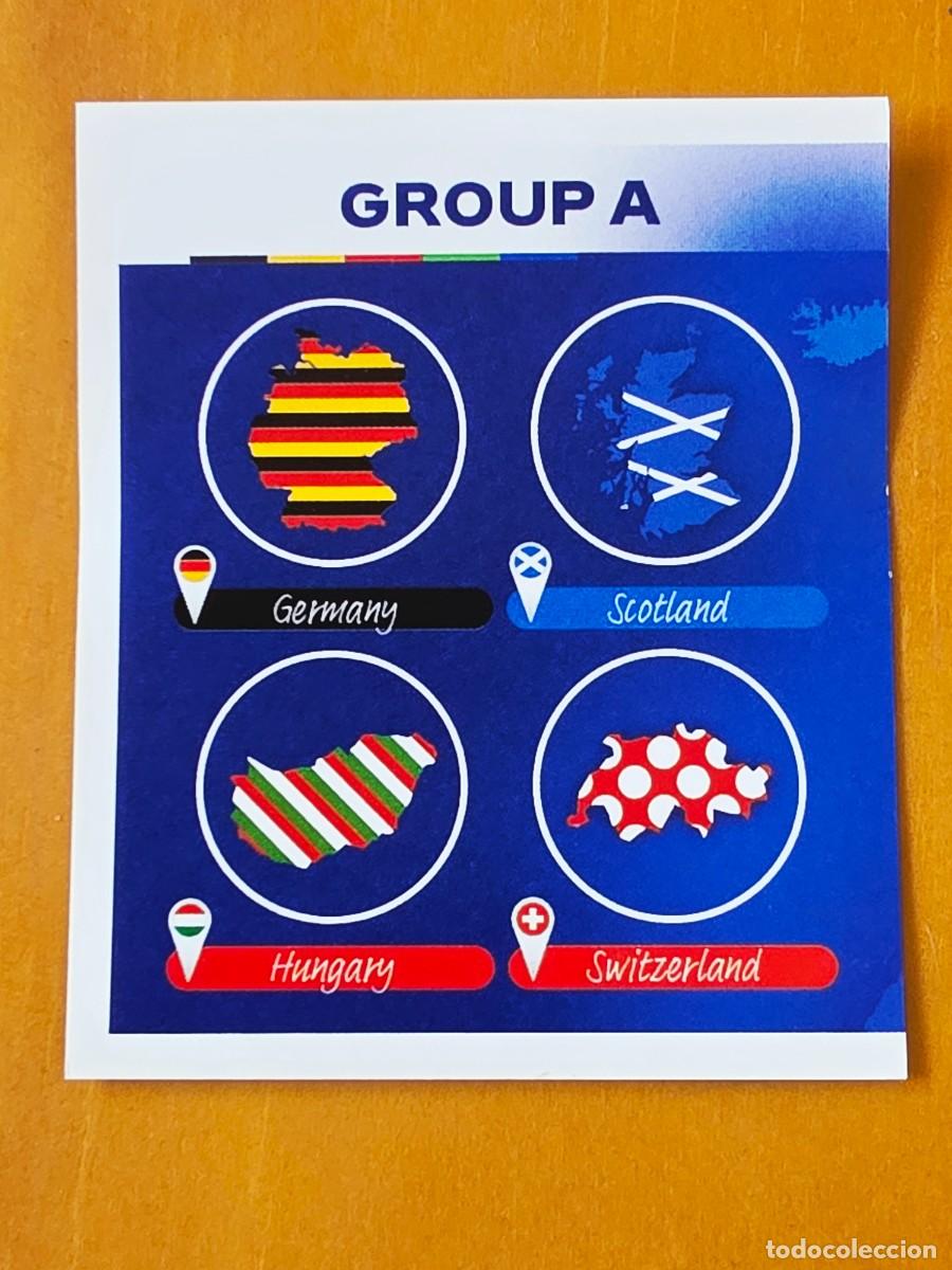 Fu&szlig;ball-Sticker: GA 1 Group A, Topps UEFA Euro 2024, Eurocopa Germany 24