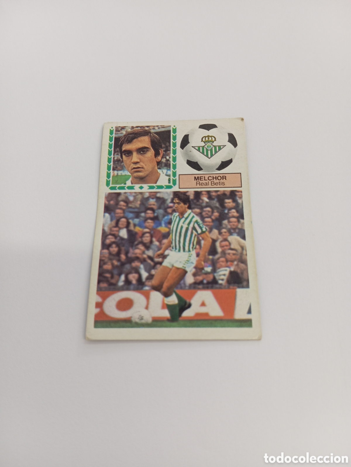 Fu&szlig;ball-Sticker: MELCHOR Betis Liga Este 1983 1984 Panini 83 84 NUEVO SIN PEGAR