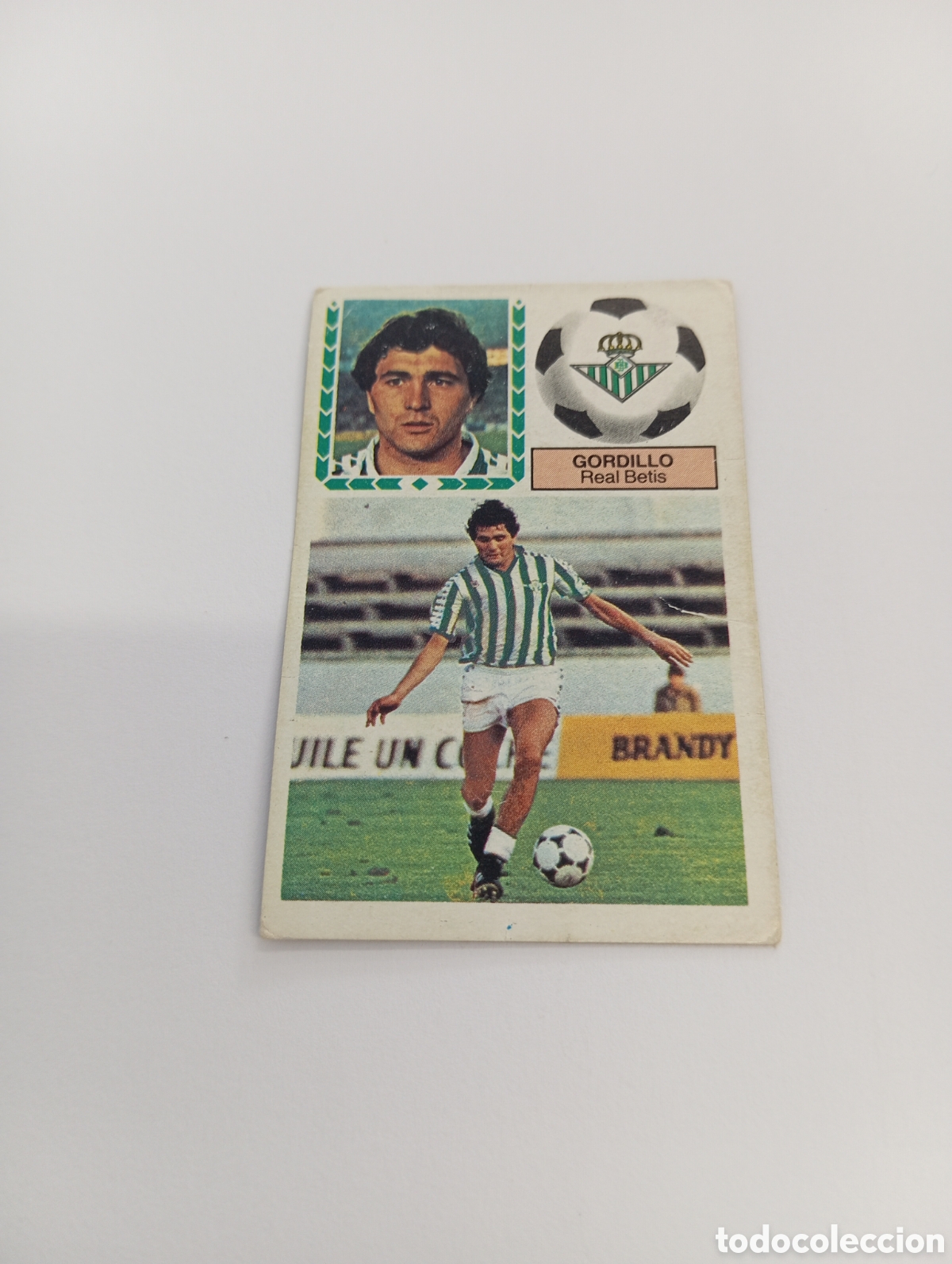 Cromos de f&uacute;tbol: GORDILLO Betis Liga Este 1983 1984 Panini 83 84 NUEVO SIN PEGAR