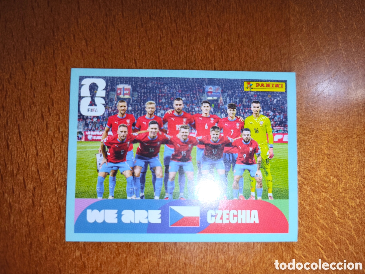 Cromos de f&uacute;tbol: CZE13 Equipo CZE 13 Fifa World Cup 2026 Rep&uacute;blica Checa