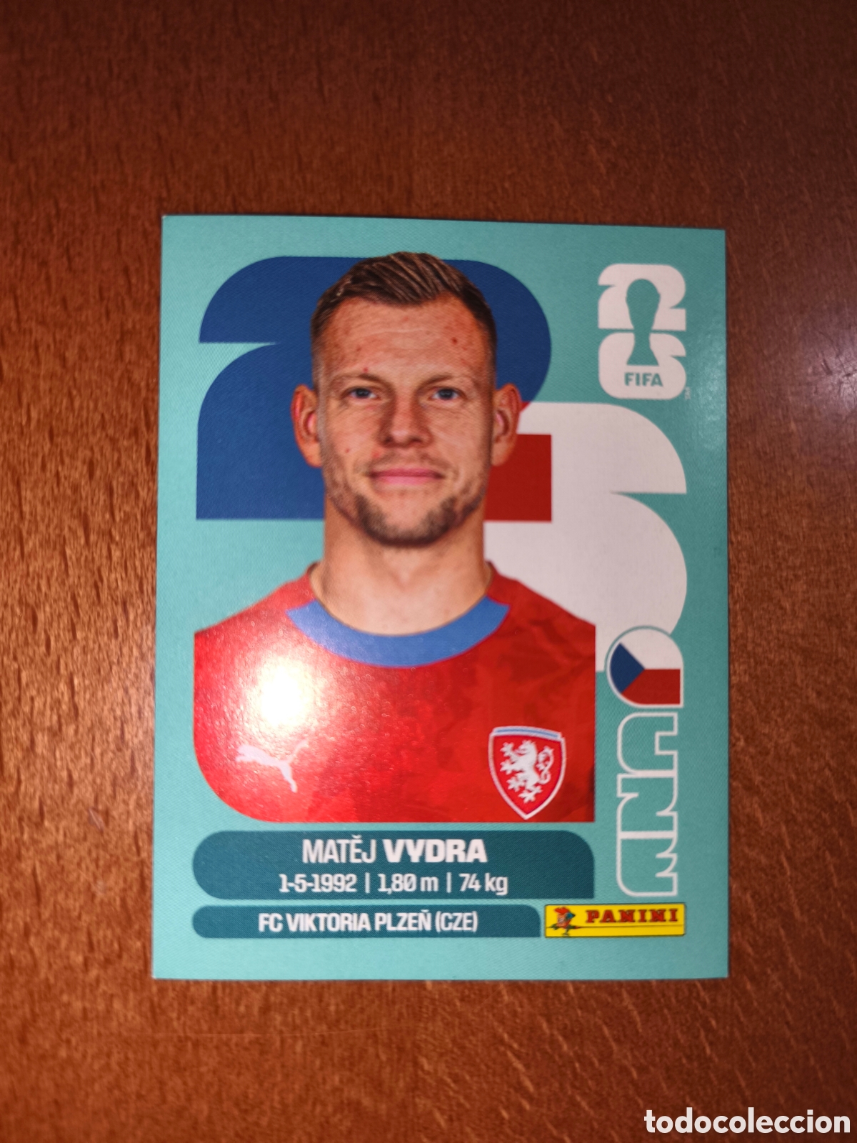 Cromos de f&uacute;tbol: CZE15 Matej Vydra CZE 15 Fifa World Cup 2026 Rep&uacute;blica Checa
