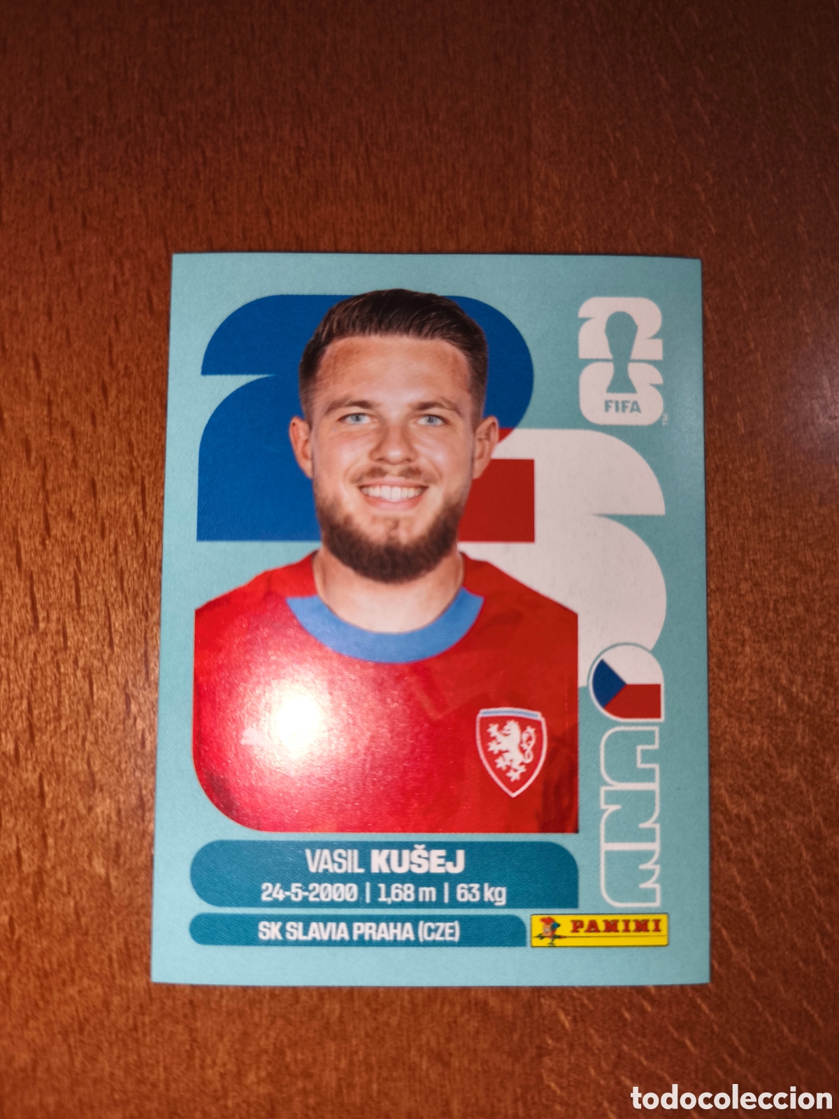 Cromos de f&uacute;tbol: CZE16 Vasil Kusej CZE 16 Fifa World Cup 2026 Rep&uacute;blica Checa