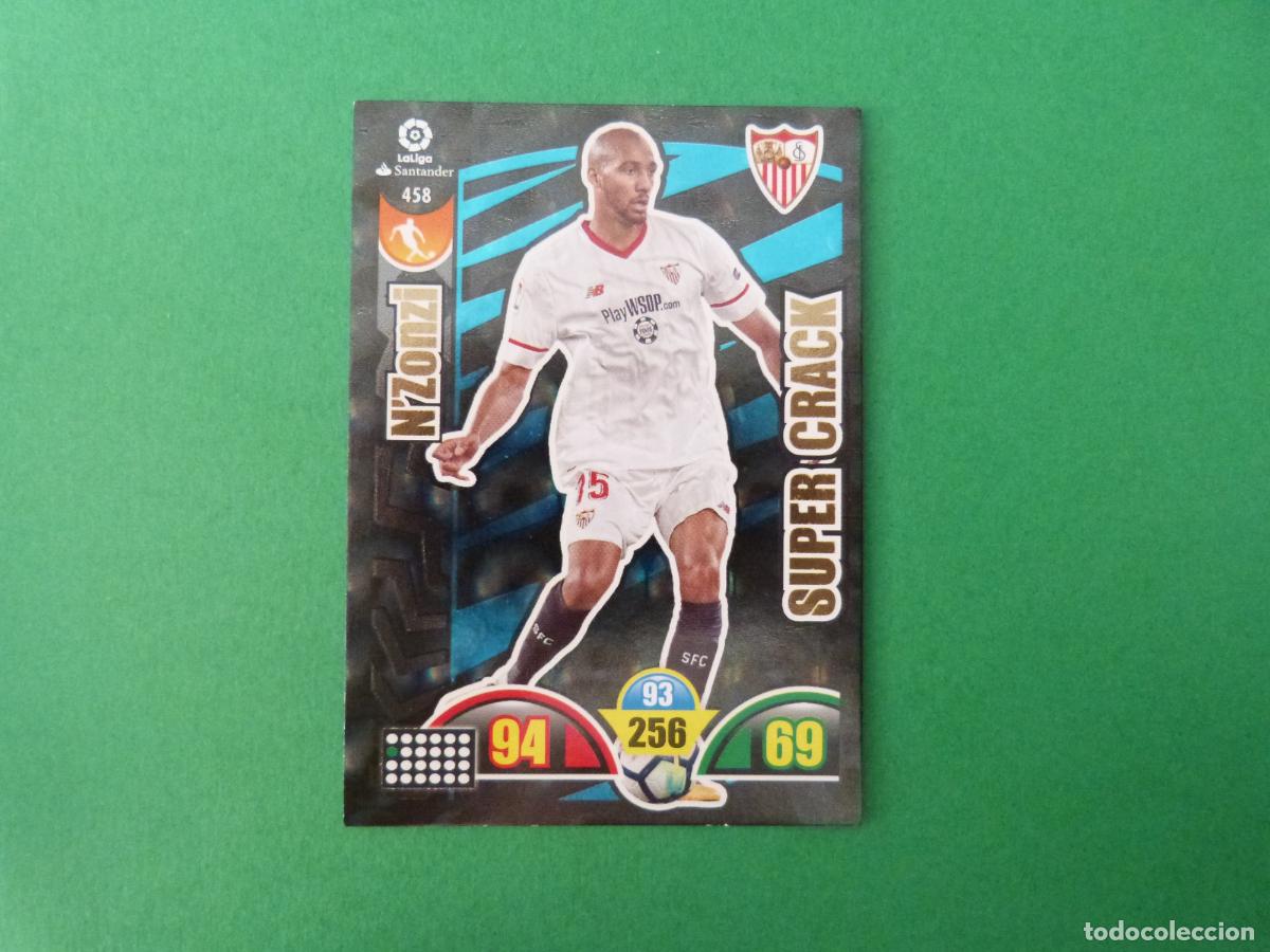 Cromos de f&uacute;tbol: TRADING CARD FUTBOL N'ZONZI SEVILLA F.C. N&ordm; 458 LIGA ADRENALYN XL 2017-2018/17-18 PANINI