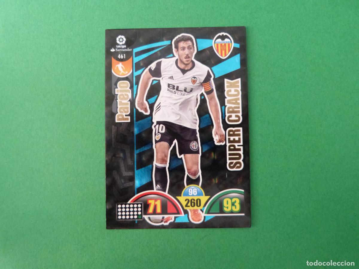 Cromos de f&uacute;tbol: TRADING CARD FUTBOL PAREJO VALENCIA C.F. N&ordm; 461 LIGA ADRENALYN XL 2017-2018/17-18 PANINI