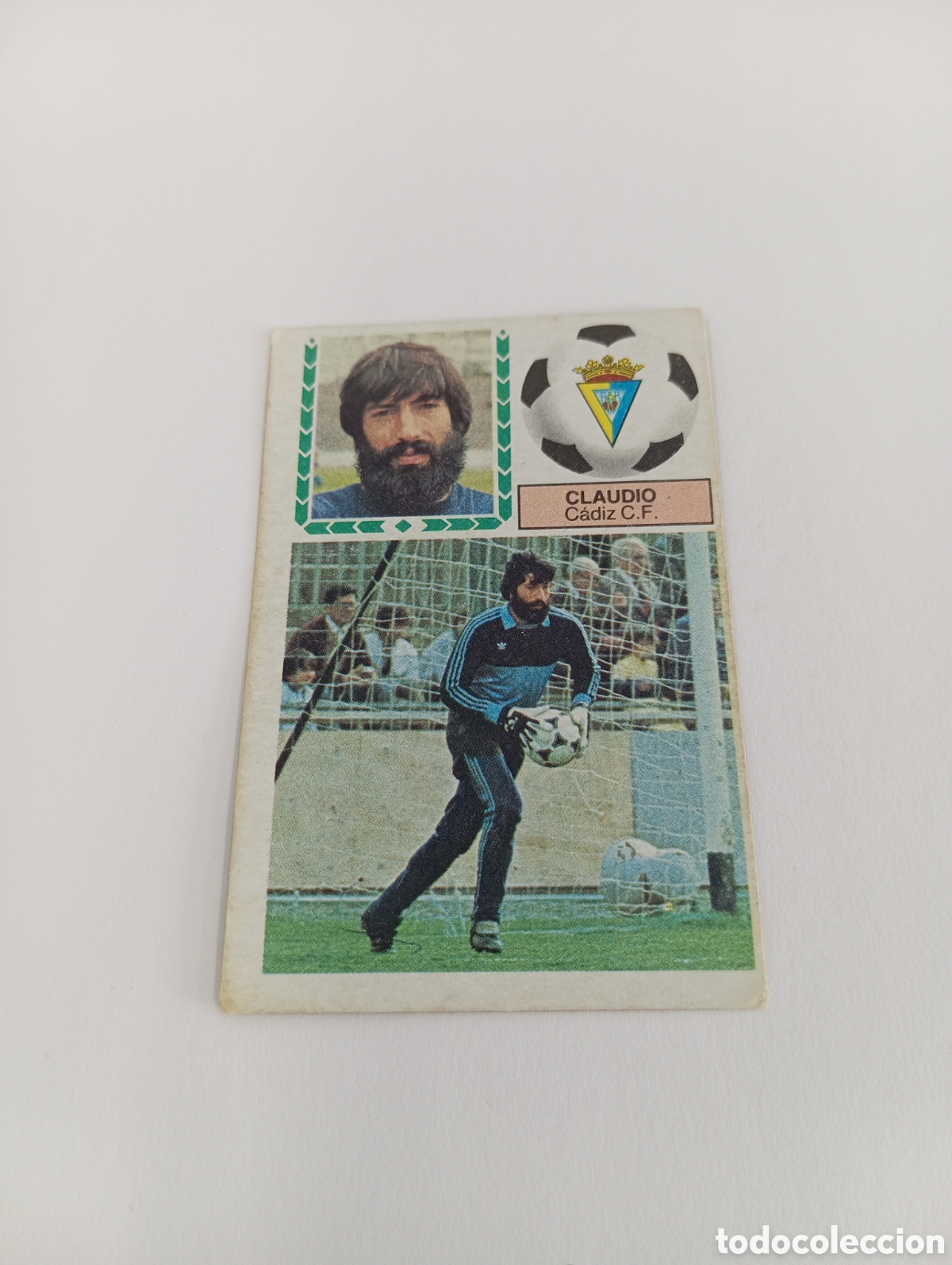 Cromos de f&uacute;tbol: CLAUDIO C&aacute;diz Liga Este 1983 1984 NUEVO 83 84 SIN PEGAR