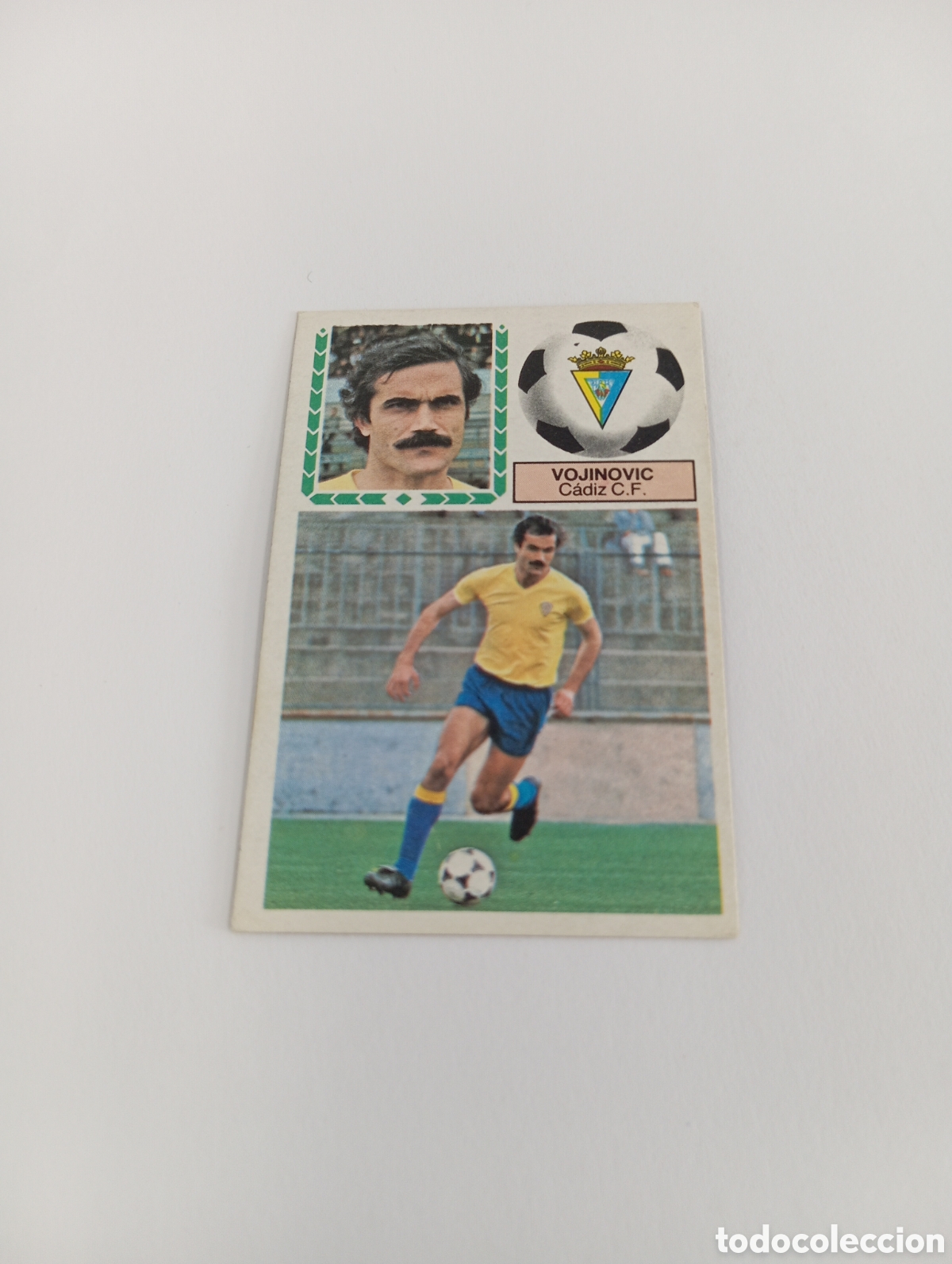 Cromos de f&uacute;tbol: VOJINOVIC C&aacute;diz Liga Este 1983 1984 NUEVO 83 84 SIN PEGAR