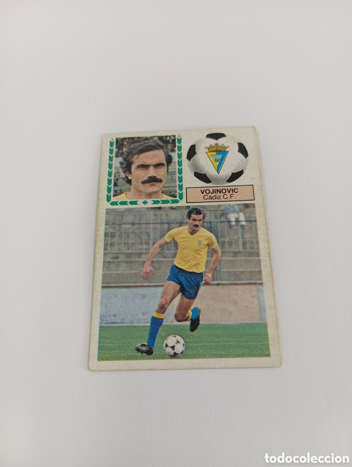 Cromos de f&uacute;tbol: VOJINOVIC C&aacute;diz Liga Este 1983 1984 NUEVO 83 84 SIN PEGAR