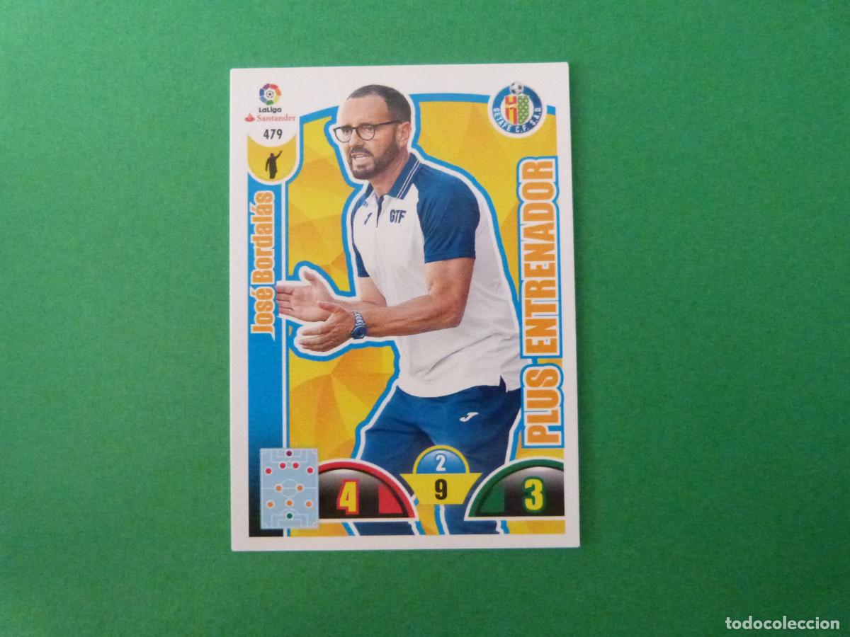 Cromos de f&uacute;tbol: TRADING CARD FUTBOL JOSE BORDALAS GETAFE C.F. N&ordm; 479 LIGA ADRENALYN XL 2017-2018/17-18 PANINI
