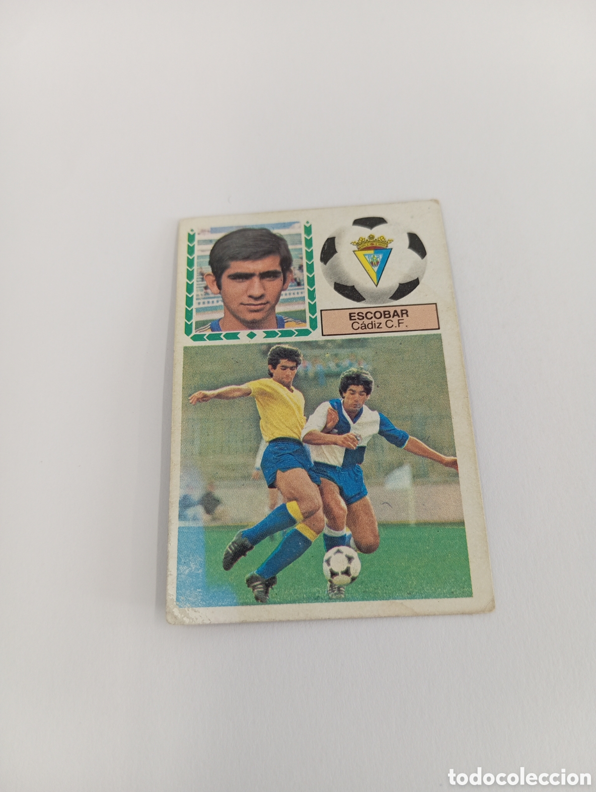 Figurine di Calcio: ESCOBAR C&aacute;diz Liga Este 1983 1984 NUEVO 83 84 SIN PEGAR