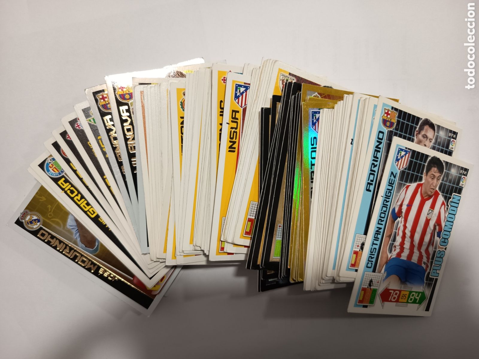 Cromos de f&uacute;tbol: Gran lote de +- 1290 cromos cards Adrenalyn Panini 2012-13