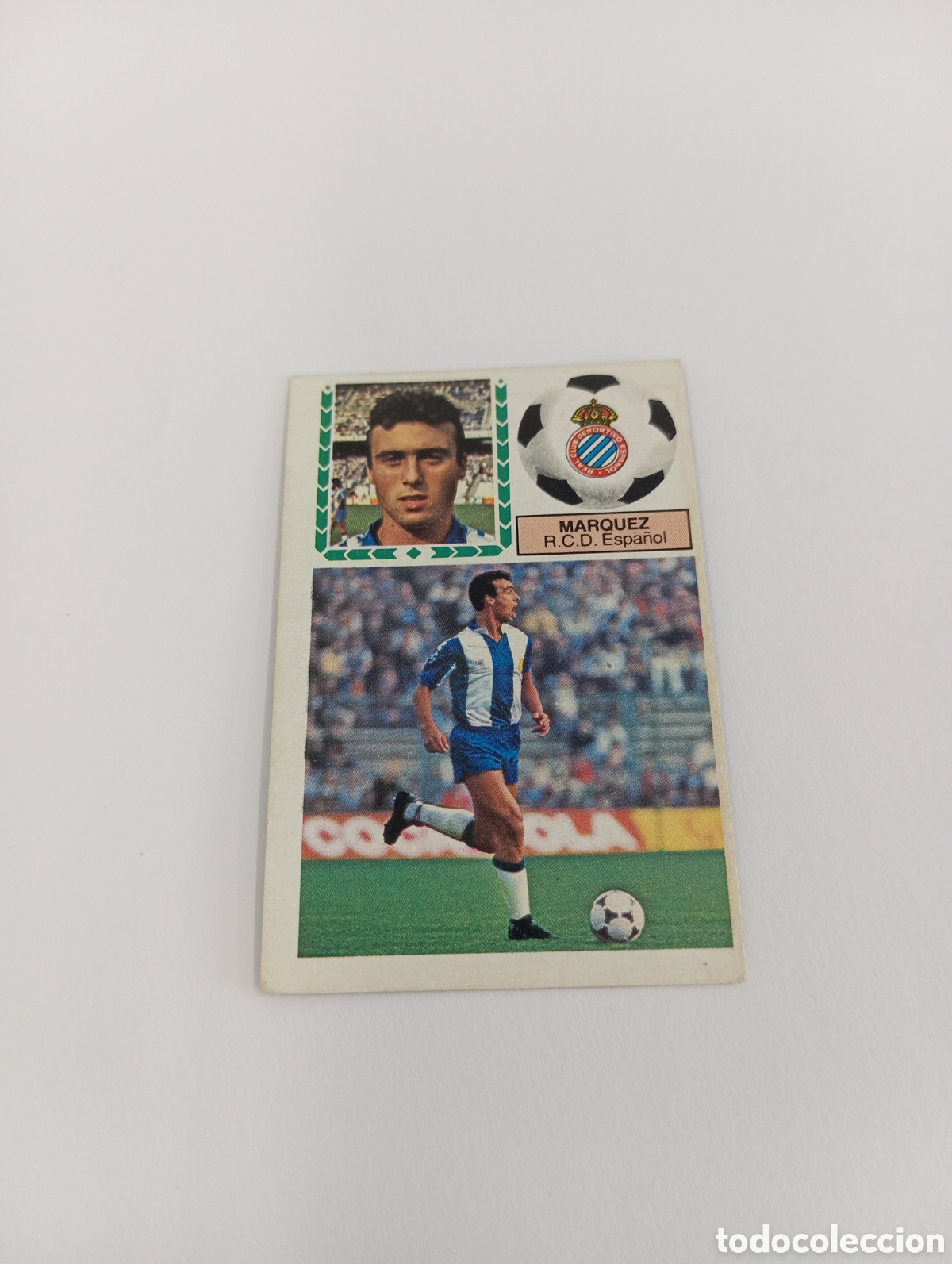 Cromos de f&uacute;tbol: MARQUEZ Espa&ntilde;ol Espanyol Liga Este 1983 1984 NUEVO 83 84 SIN PEGAR