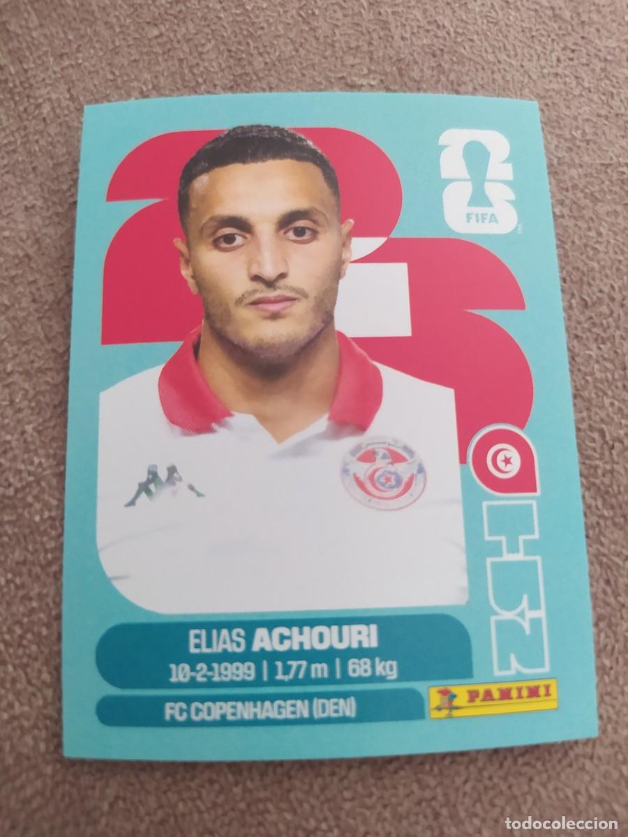 Cromos de f&uacute;tbol: TUN 15 El&iacute;as ACHOURI Tunez mundial 2026 panini