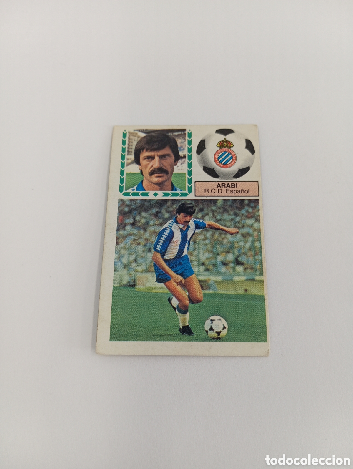 Cromos de f&uacute;tbol: ARABI Espa&ntilde;ol Espanyol Liga Este 1983 1984 NUEVO 83 84 SIN PEGAR
