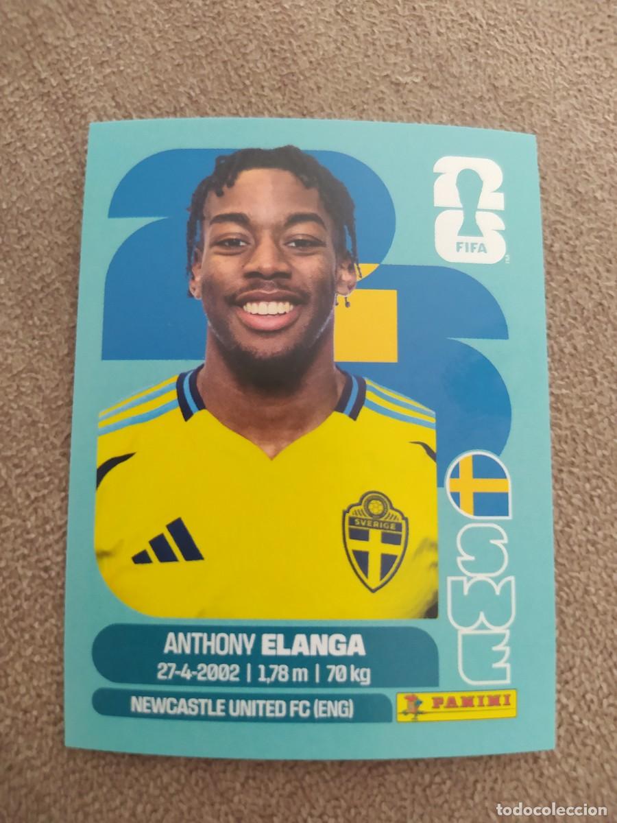 Cromos de f&uacute;tbol: SWE 18 Anthony ELANGA Suecia mundial 2026 panini