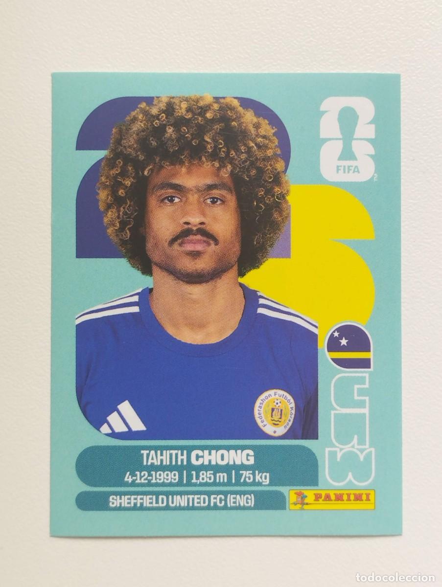 Fu&szlig;ball-Sticker: CROMO STICKER WORLD CUP 2026 MUNDIAL 26 CURAZAO CUW14 CUW 14 TAHITH CHONG