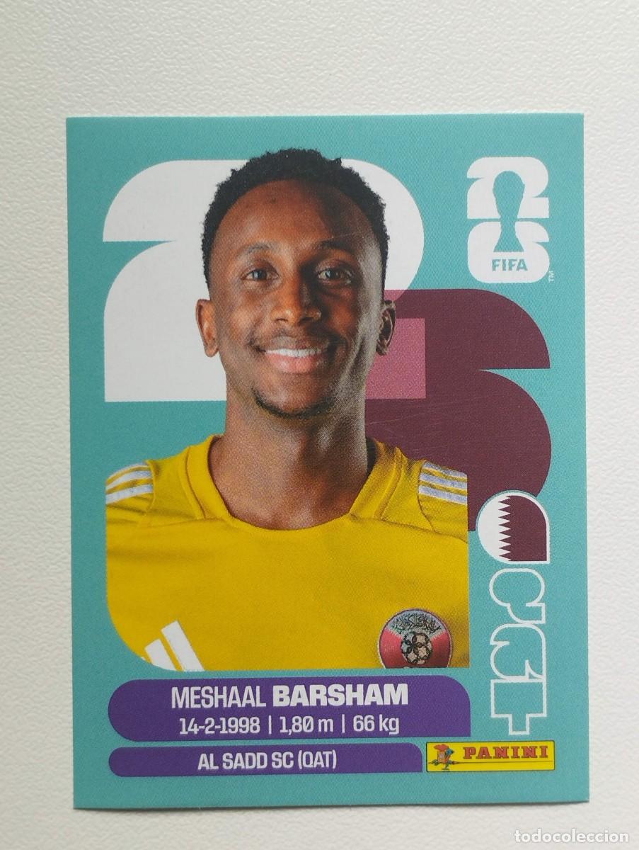 Cromos de f&uacute;tbol: CROMO STICKER WORLD CUP 2026 MUNDIAL 26 QATAR QAT2 QAT 2 MESHAAL BARSHAM