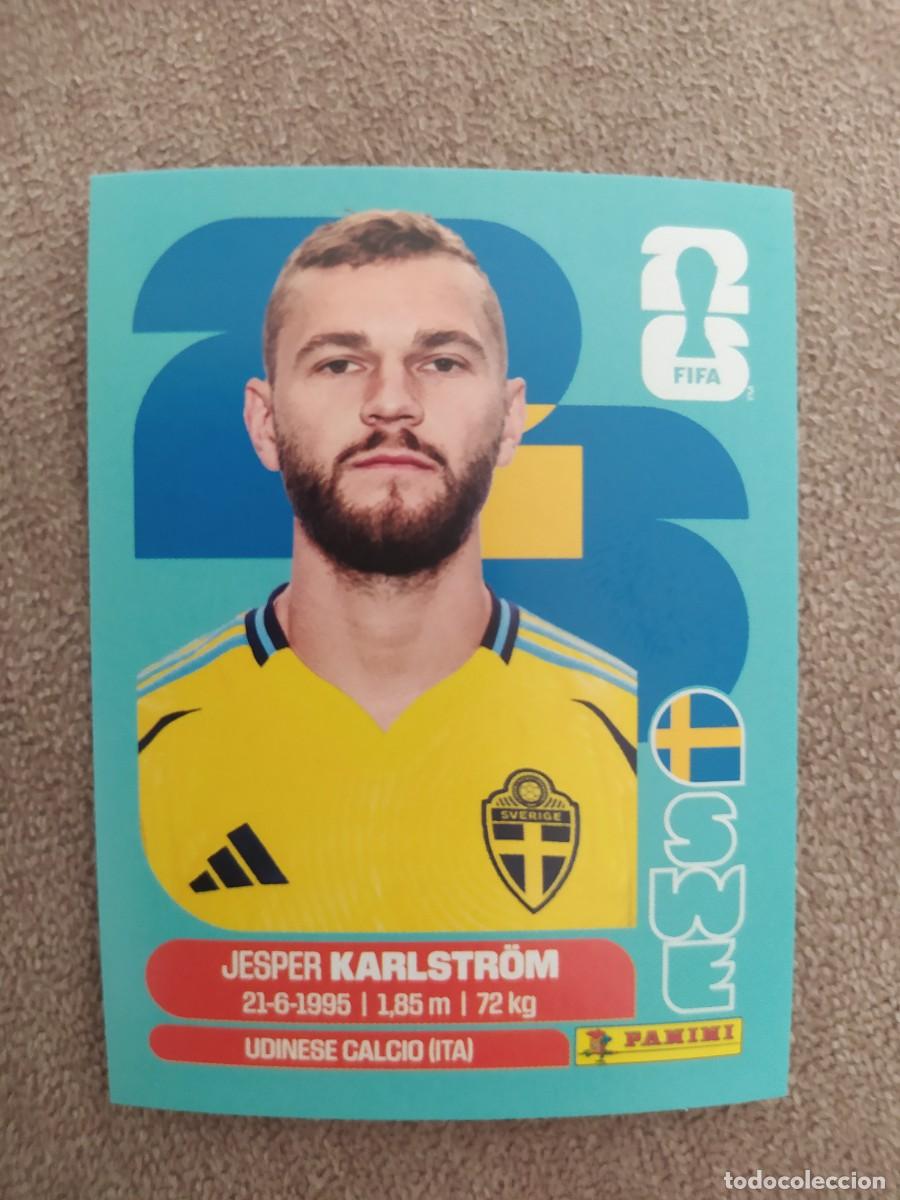 Cromos de f&uacute;tbol: SWE 10 Jesper KARLSTROM Suecia mundial 2026 panini