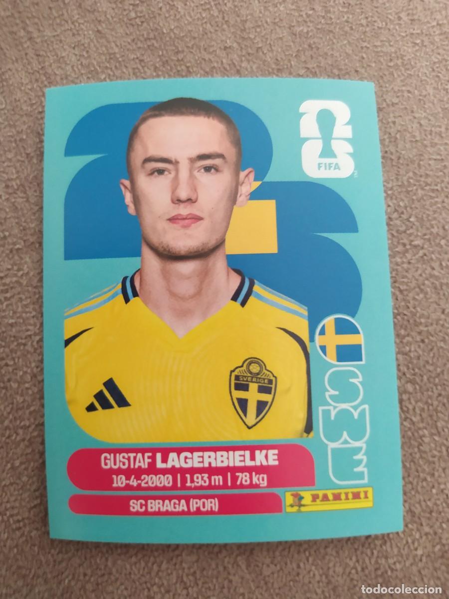 Cromos de f&uacute;tbol: SWE 07 Gustaf LAGERBIELKE 7 Suecia mundial 2026 panini