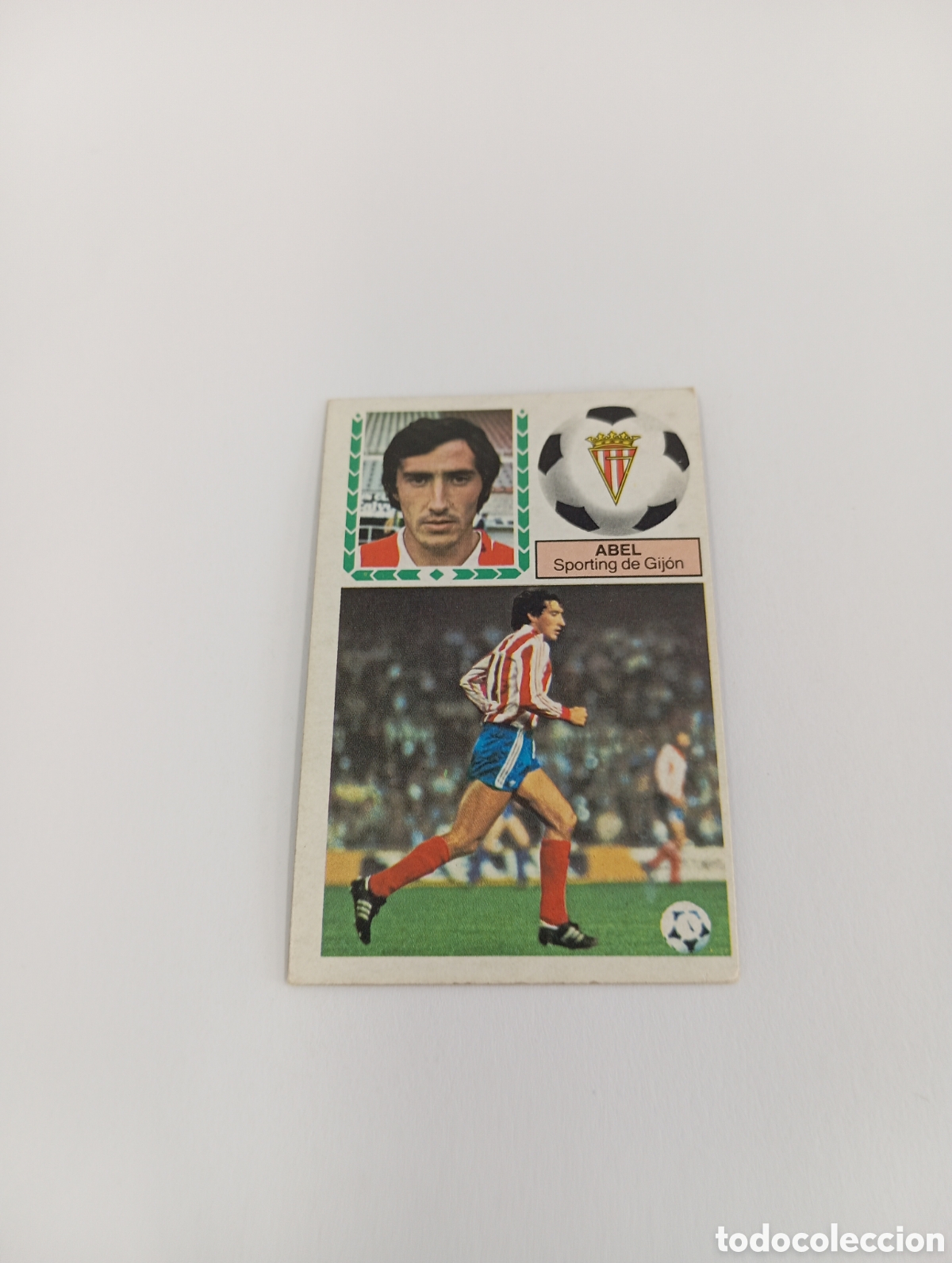 Cromos de f&uacute;tbol: ABEL Sporting de Gij&oacute;n Liga Este 1983 1984 NUEVO 83 84 SIN PEGAR