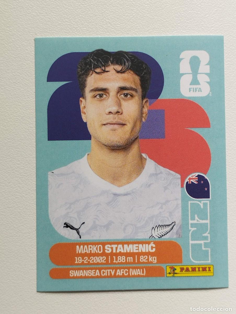 Cromos de f&uacute;tbol: CROMO STICKER WORLD CUP 2026 MUNDIAL 26 NUEVA ZELANDA NZL15 NZL 15 MARKO STAMENIC