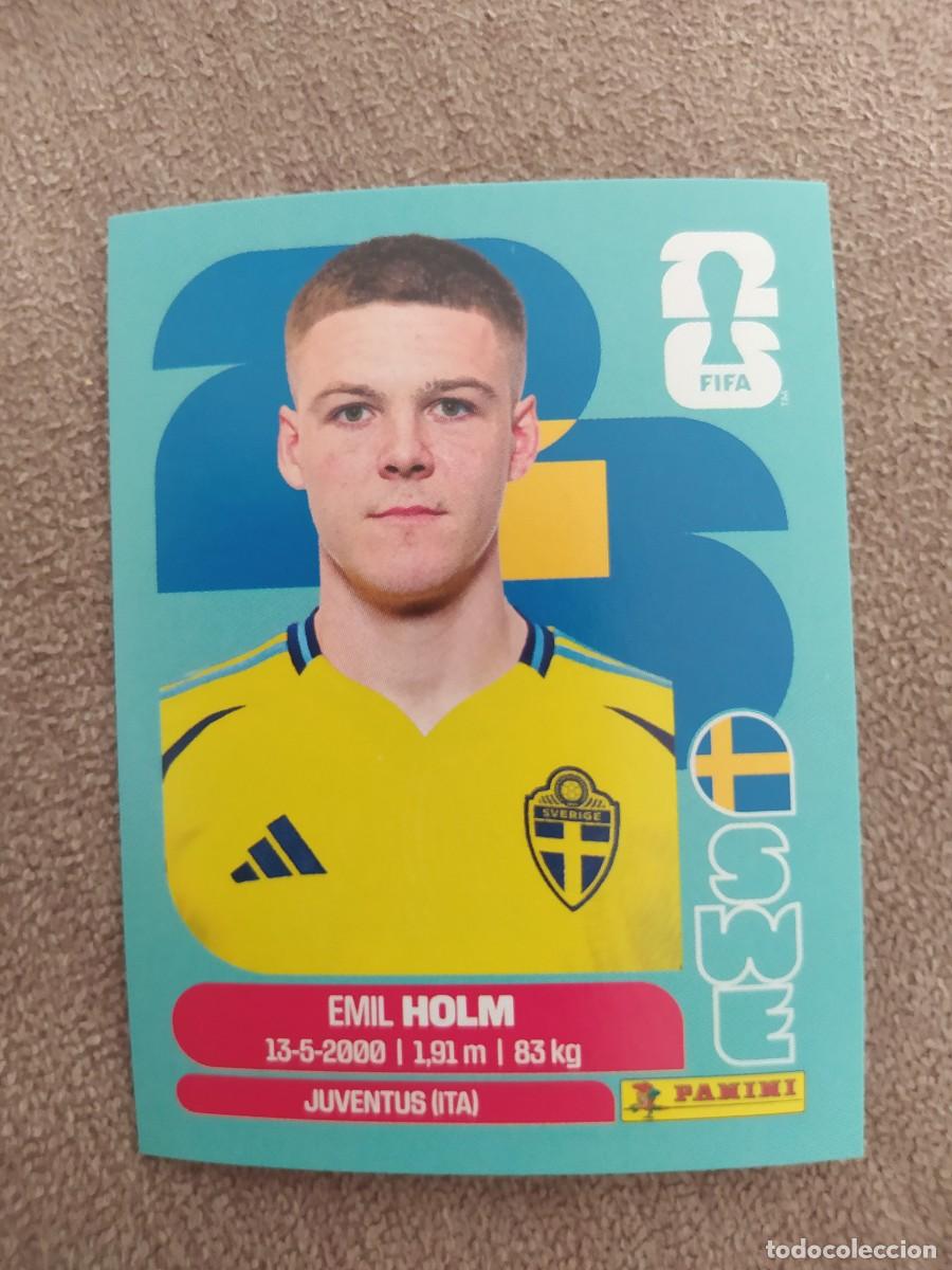 Cromos de f&uacute;tbol: SWE 05 Emil HOLM 5 Suecia mundial 2026 panini
