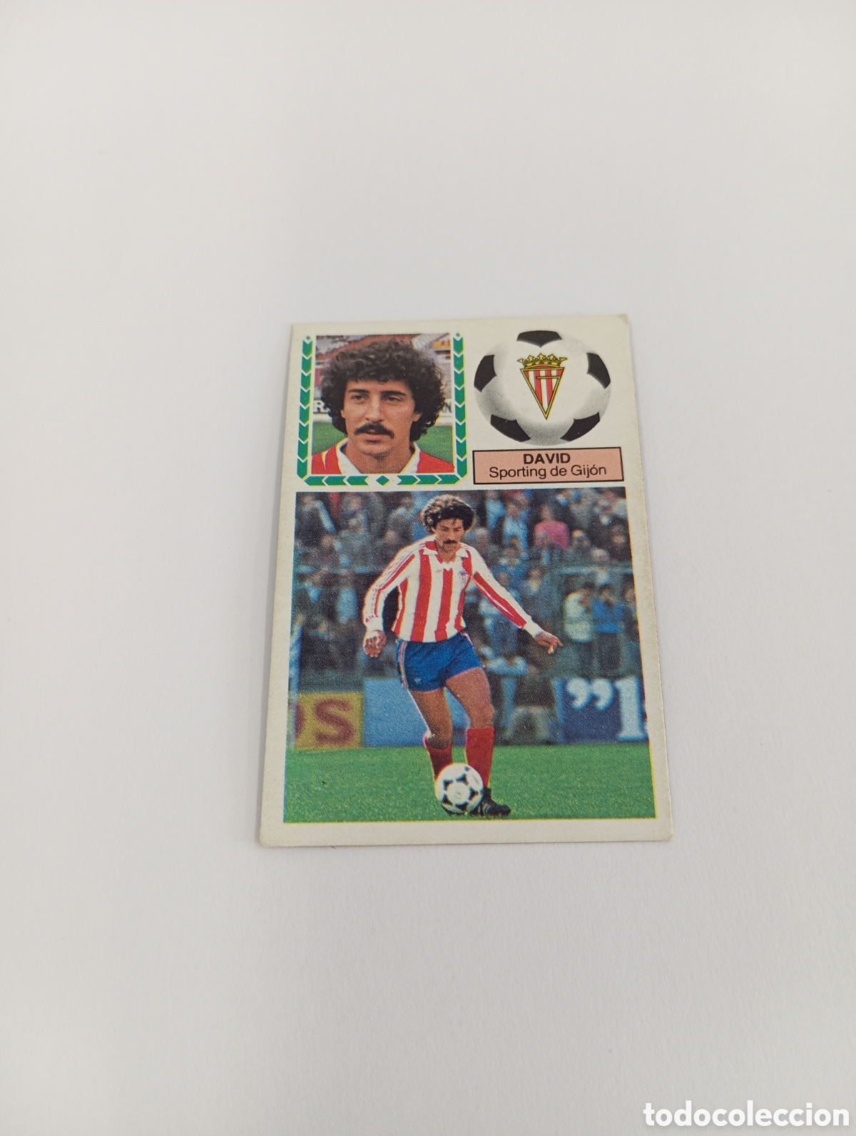 Cromos de f&uacute;tbol: DAVID COLOCA Sporting de Gij&oacute;n Liga Este 1983 1984 NUEVO 83 84 SIN PEGAR