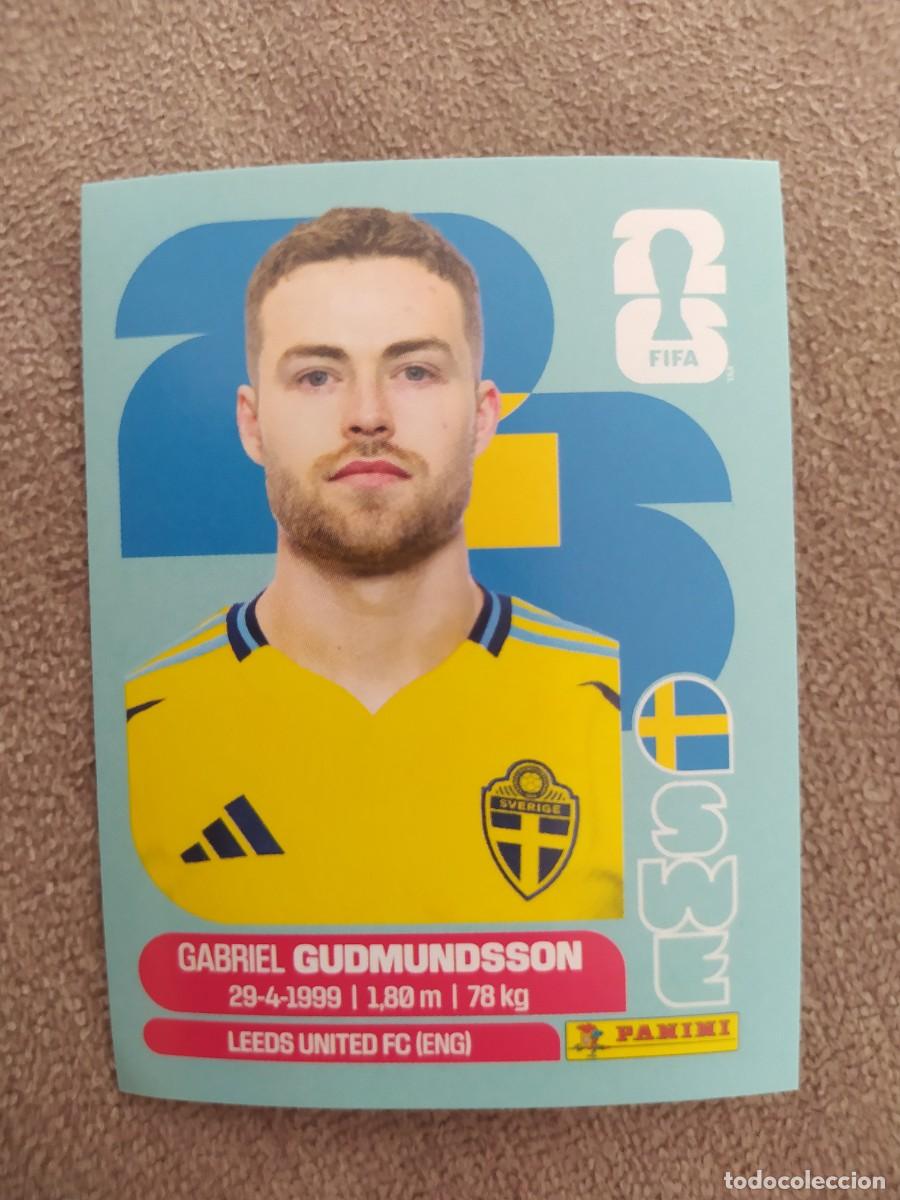 Cromos de f&uacute;tbol: SWE 04 Gabriel GUDMUNDSSON 4 Suecia mundial 2026 panini