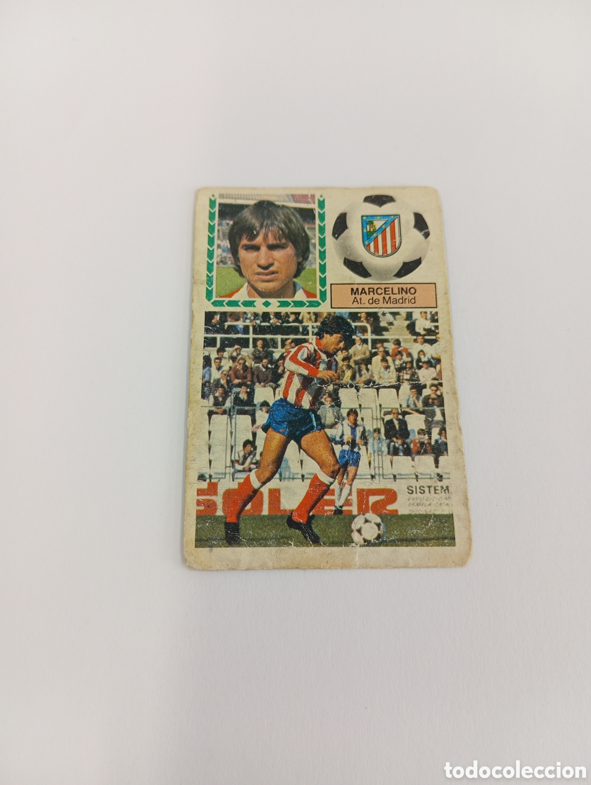 Cromos de Futebol: MARCELINO Atl&eacute;tico de Madrid Liga Este 1983 1984 SIN PEGAR 83 84