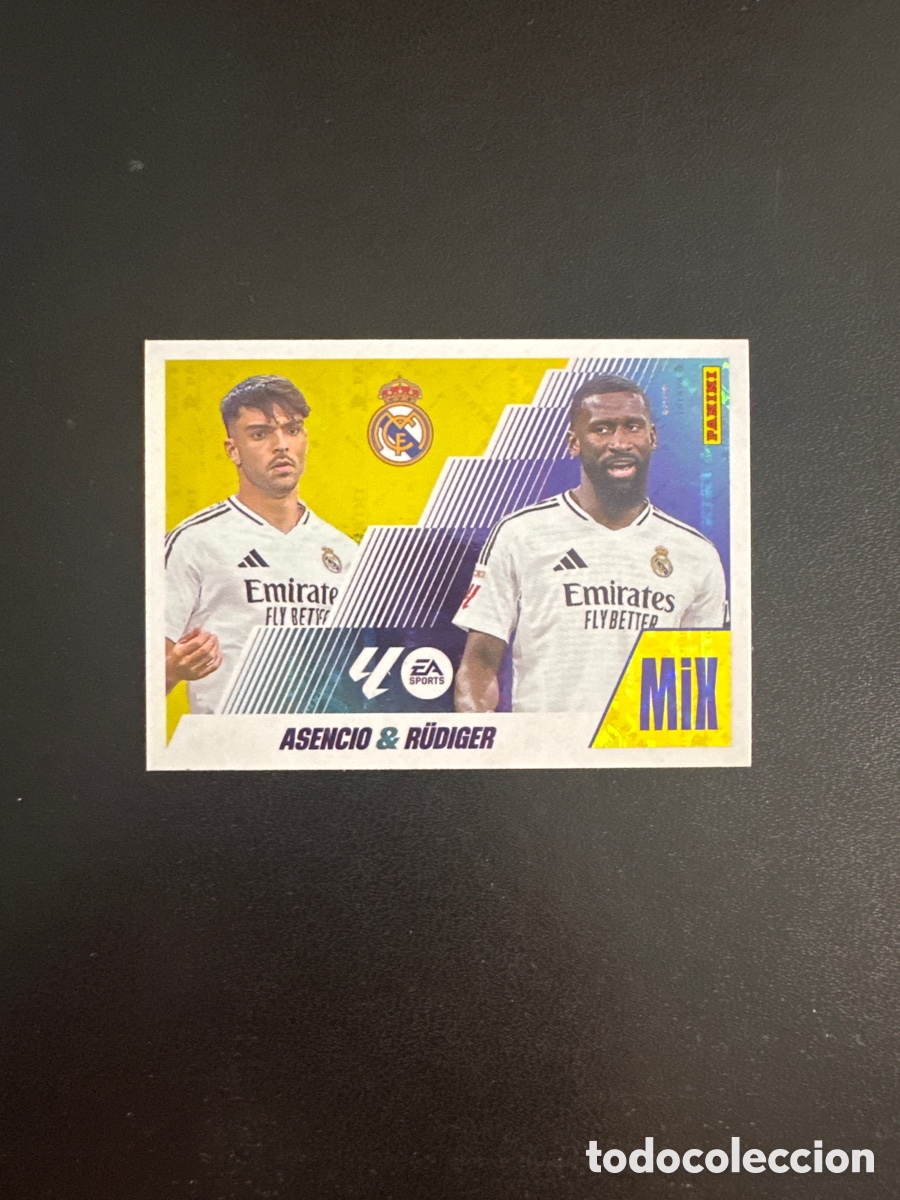 Figurine di Calcio: MIX REAL MADRID NUMERO 3 LIGA ESTE 2025 2026