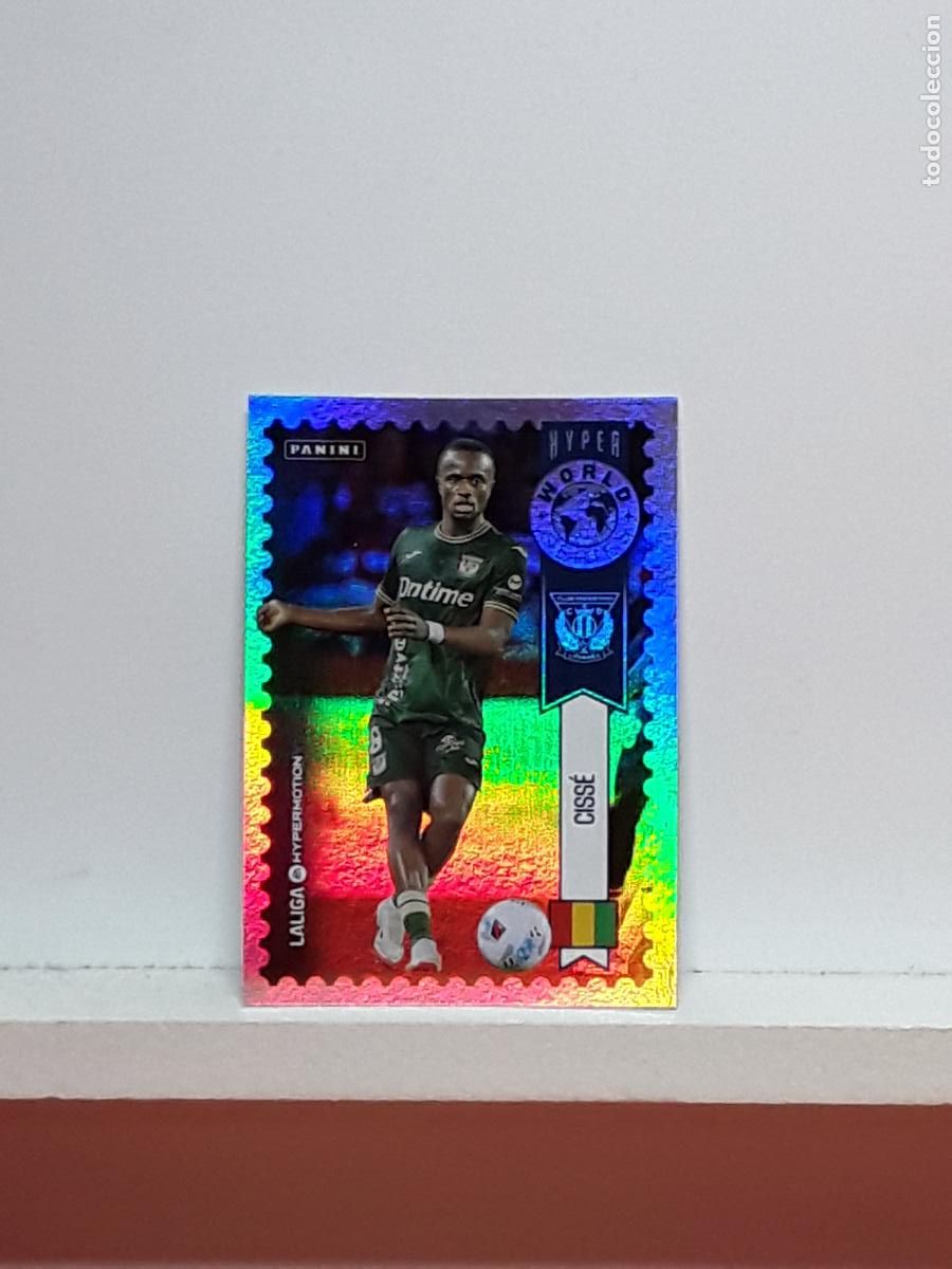 Cromos de f&uacute;tbol: LALIGA HYPERMOTION 2025 2026 25 26 ALBUM PANINI LIGA N 442 LEGANES WORLD SERIE CISSE