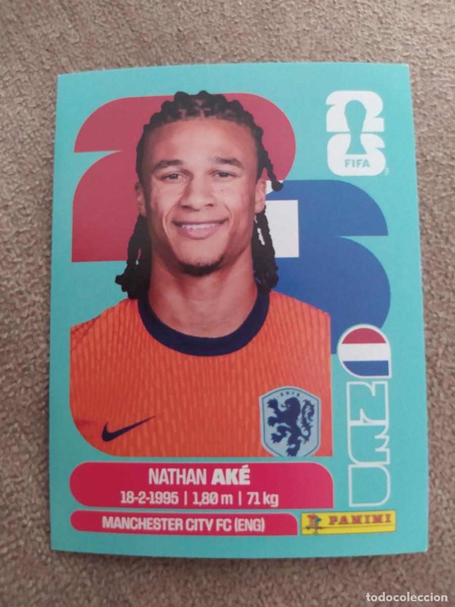 Cromos de f&uacute;tbol: NED 07 Nathan AKE 7 Pa&iacute;ses Bajos Holanda mundial 2026 panini