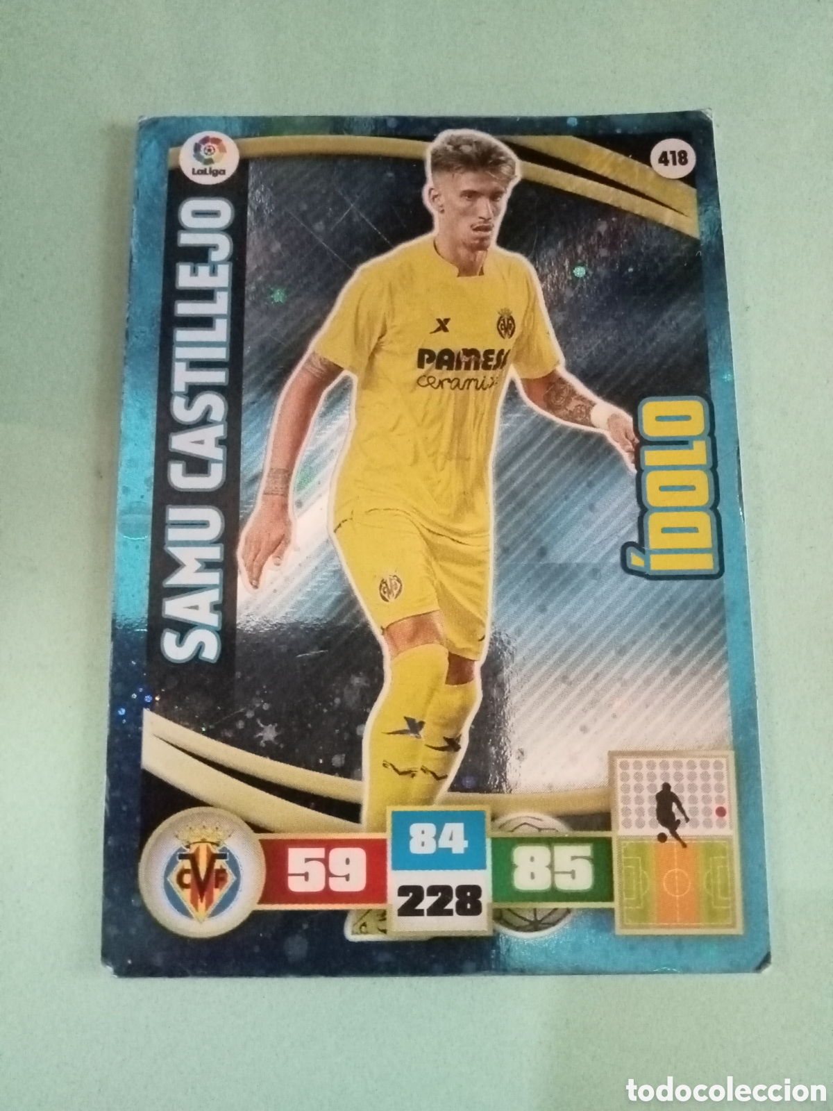 Cromos de Futebol: Cromo Samu Castillejo 418 adrenalyn xl 2015-16