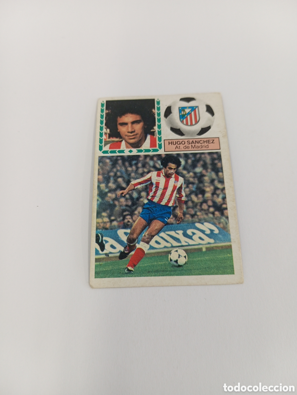 Cromos de f&uacute;tbol: HUGO S&Aacute;NCHEZ Atl&eacute;tico de Madrid Liga Este 1983 1984 NUEVO 83 84 SIN PEGAR